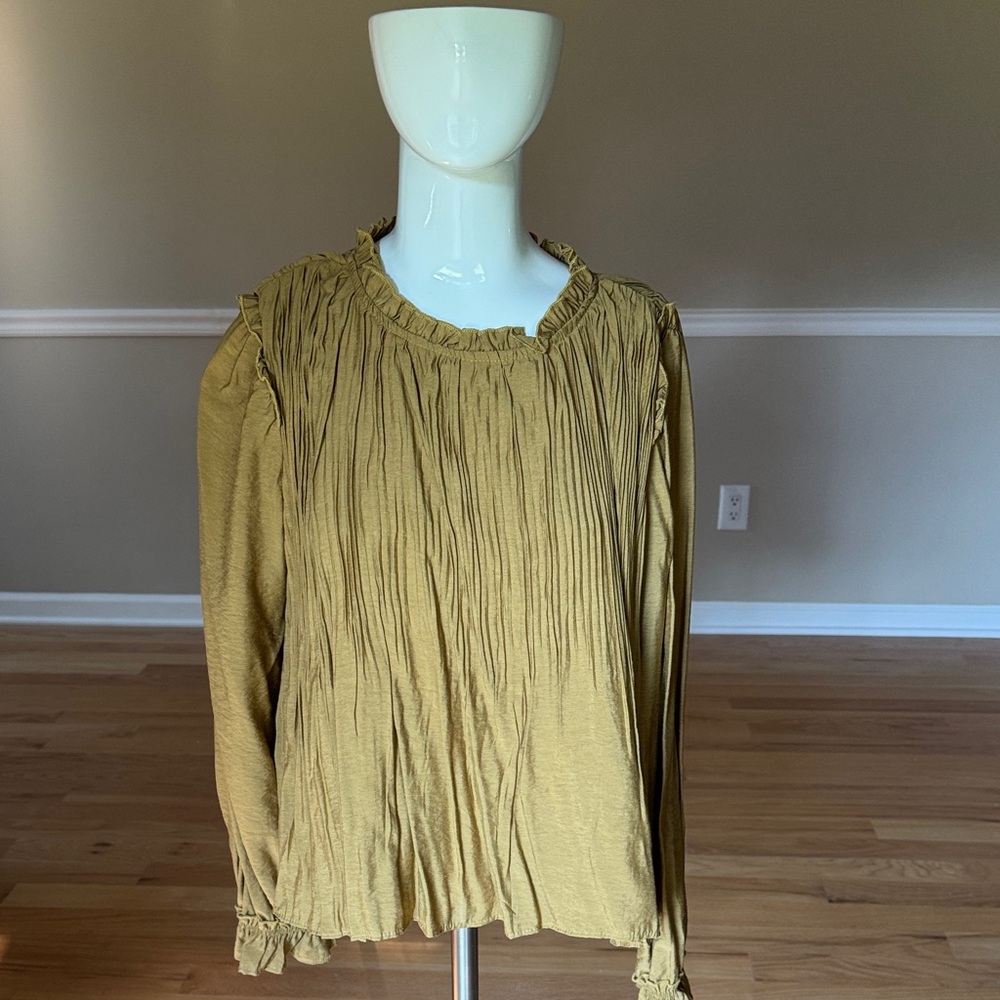 &merci crinkle blouse from fabrik